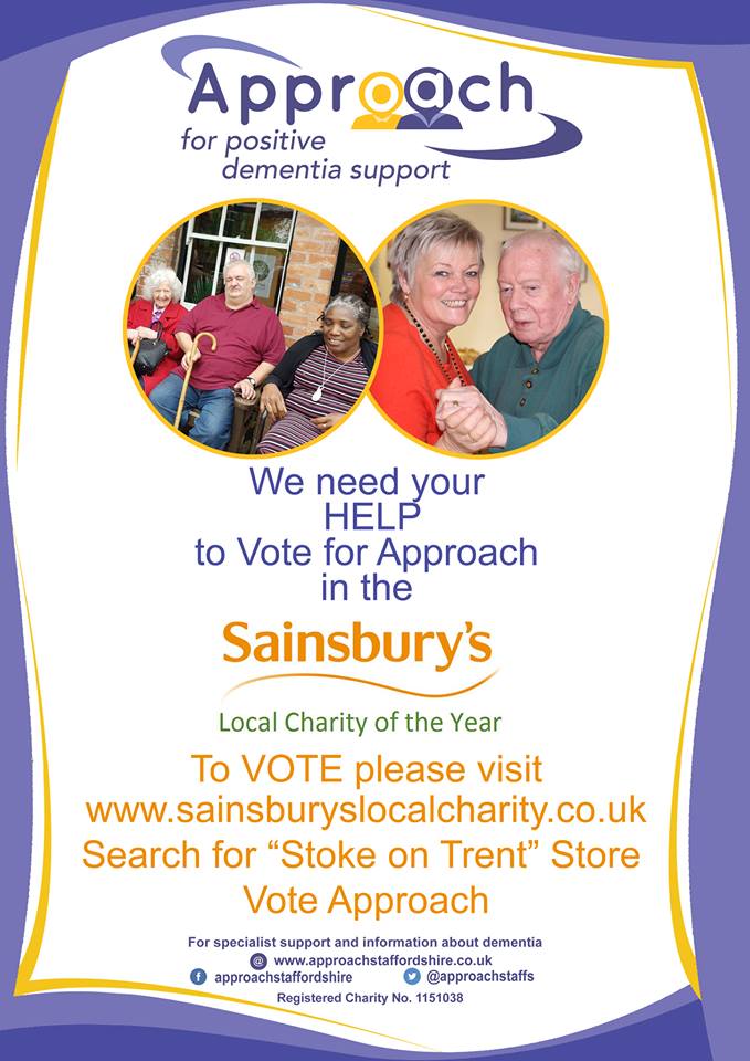 Sainsbury’s Charity of the Year – Vote for Approach